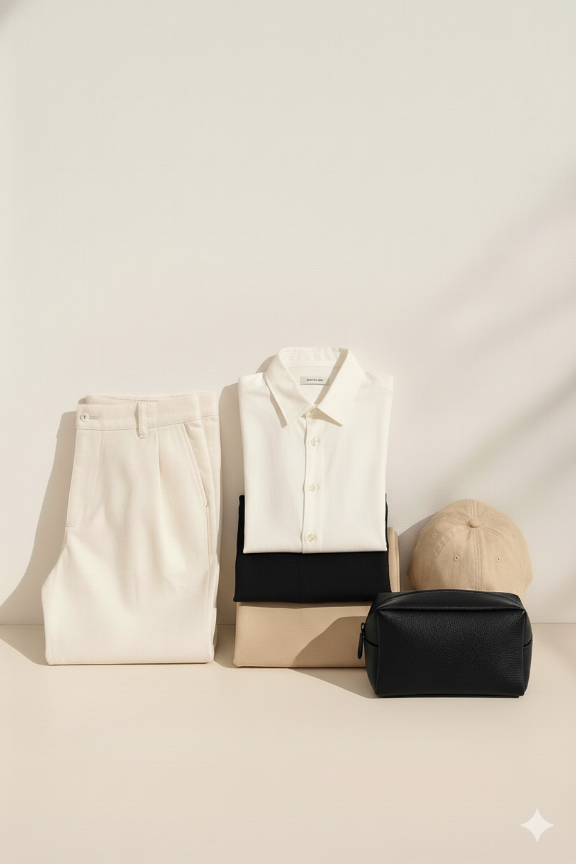 Conjunto de lino premium: pantalón con camisa de regalo
